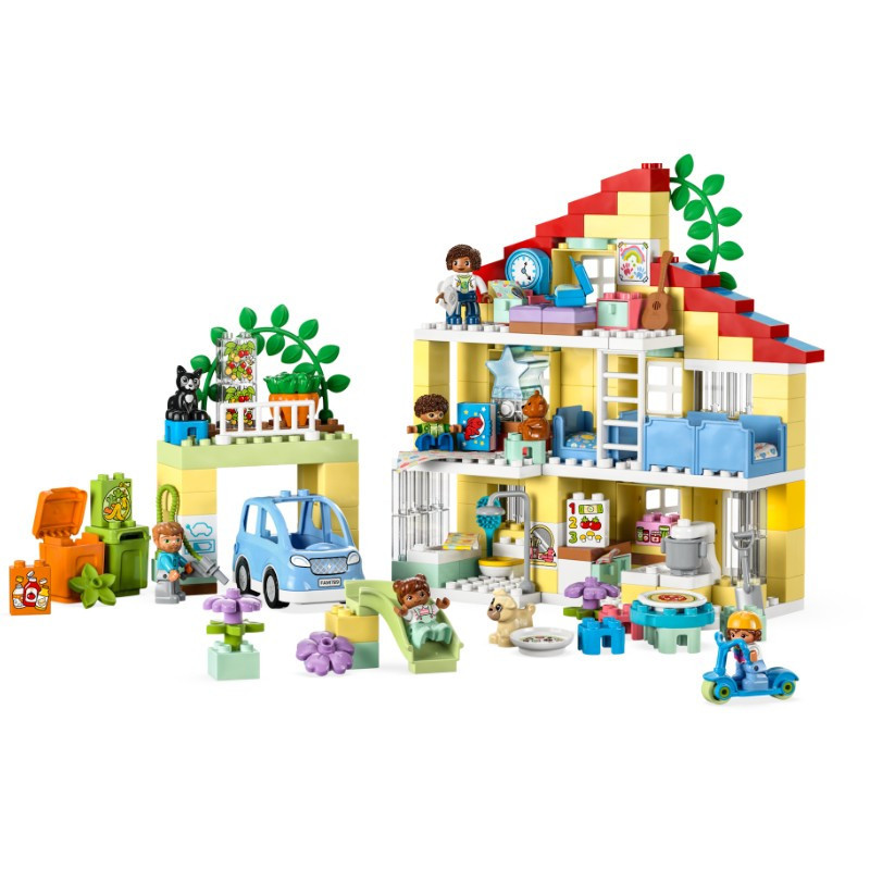 LEGO 10994 DUPLO Town 3 az 1-ben családi ház – alternatív kép 2