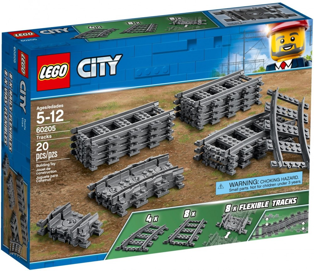 LEGO 60205 City Sínek – fő nézet
