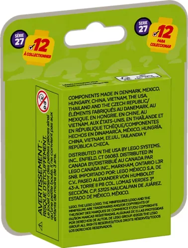 LEGO 71048 Minifigura 27. sorozat, 3–5 év, Többszínű