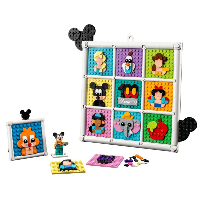 LEGO 43221 Disney Classic A Disney animációs ikonjainak 100 éve – alternatív kép 1