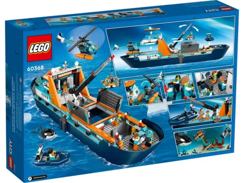 LEGO 60368 City Sarkkutató hajó