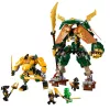 LEGO 71794 Ninjago Lloyd és Arin nindzsacsapatának robotjai