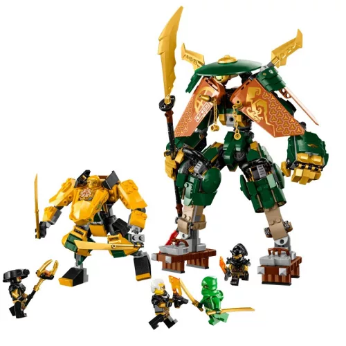 LEGO 71794 Ninjago Lloyd és Arin nindzsacsapatának robotjai