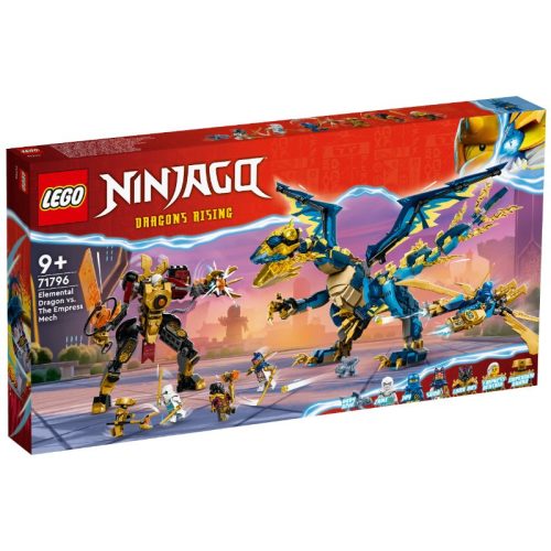 LEGO® - 71796 - Ninjago™ Elemi sárkányok vs. A császárnő robotja   