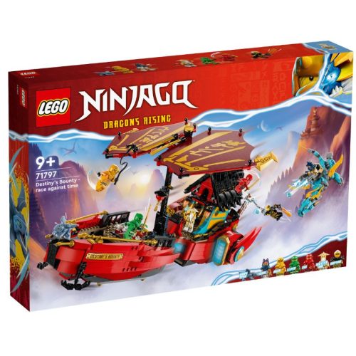 LEGO Ninjago 71797 A Sors Adománya - versenyfutás az idővel