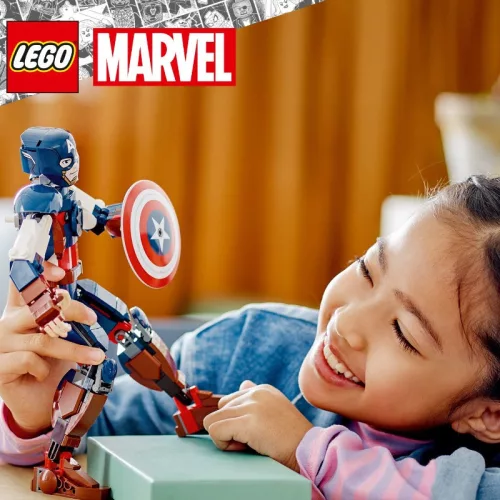 LEGO 76258 Super Heroes Amerika Kapitány építőfigura