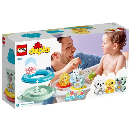 LEGO 10965 DUPLO Első készleteim - Vidám fürdetéshez: úszó állatos vonat