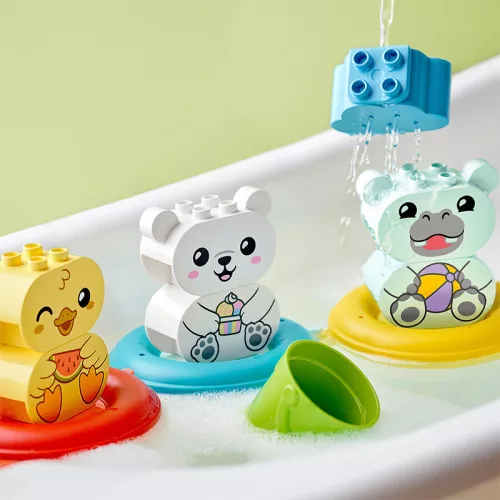 LEGO 10965 DUPLO Első készleteim - Vidám fürdetéshez: úszó állatos vonat