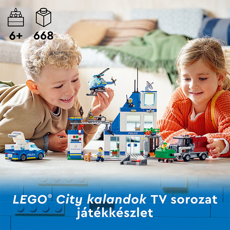 LEGO 60316 City Rendőrkapitányság – alternatív kép 2