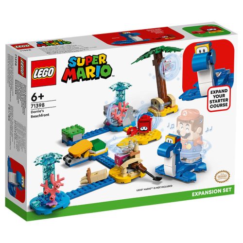 LEGO® - 71398 - Super Mario™ Dorrie tengerpartja kiegészítő szett   