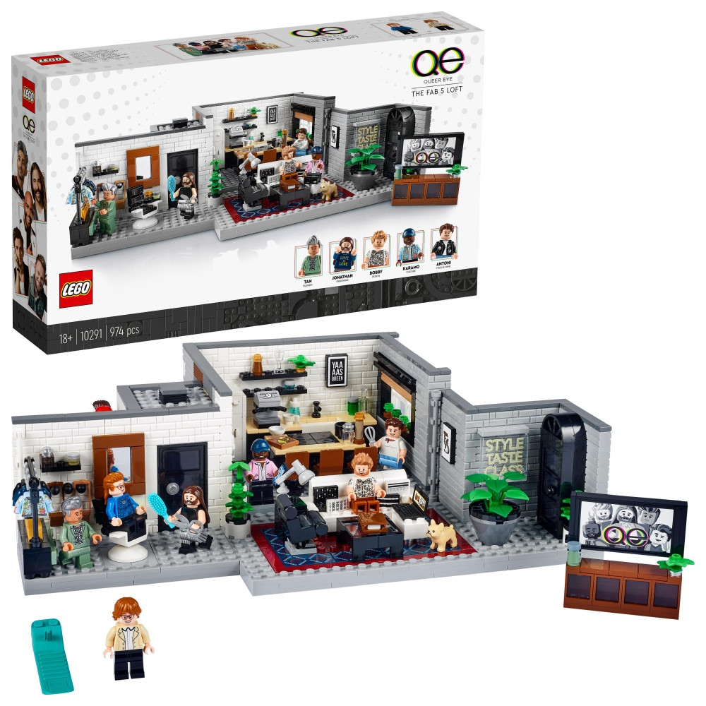 LEGO 10291 Queer Eye - A Csodaötös – fő nézet