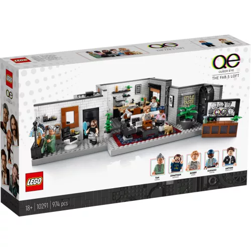 LEGO 10291 Queer Eye - A Csodaötös