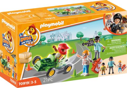 PLAYMOBIL® -  70919 - D.O.C. Mentők bevetésen: versenybaleset    