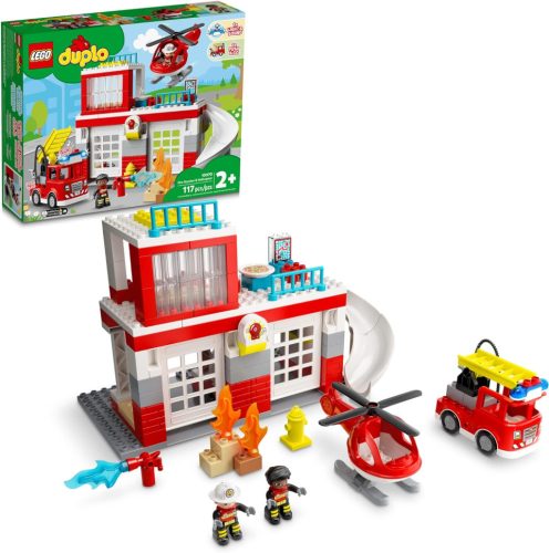 LEGO® - 10970 - DUPLO® Town Tűzoltóállomás és helikopter