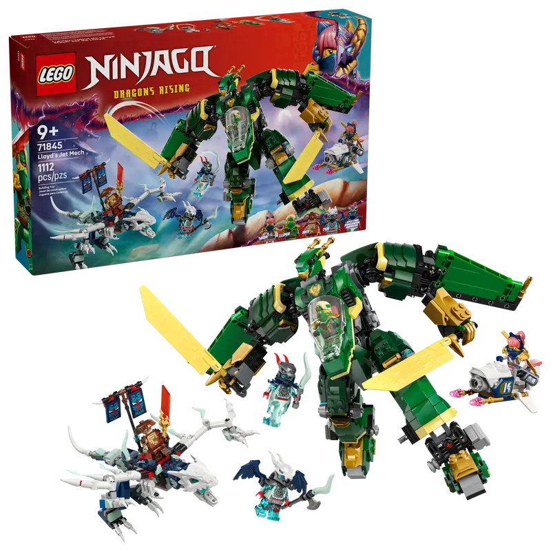 LEGO® NINJAGO® - 71845 - Lloyd repülővé alakítható robotja – fő nézet
