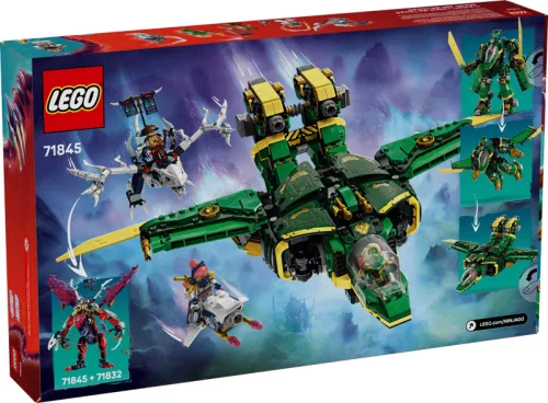LEGO LEGO® NINJAGO® - 71845 - Lloyd repülővé alakítható robotja, 9–11 év gyerekjáték