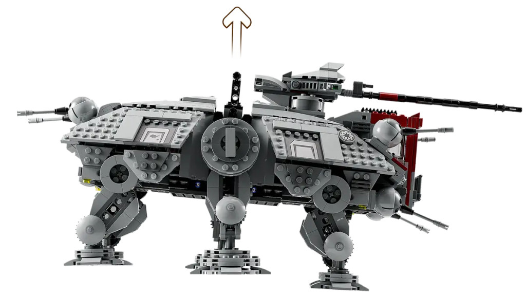 LEGO 75337 Star Wars AT-TE lépegető – alternatív kép 5