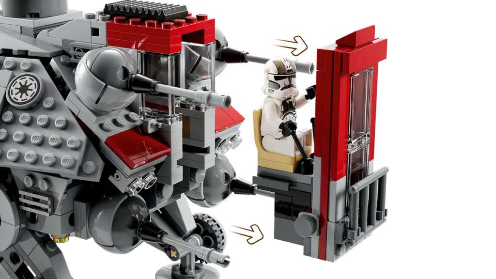 LEGO 75337 Star Wars AT-TE lépegető – alternatív kép 7