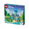 LEGO 43206 Disney Princess Hamupipőke és Szőke herceg kastélya