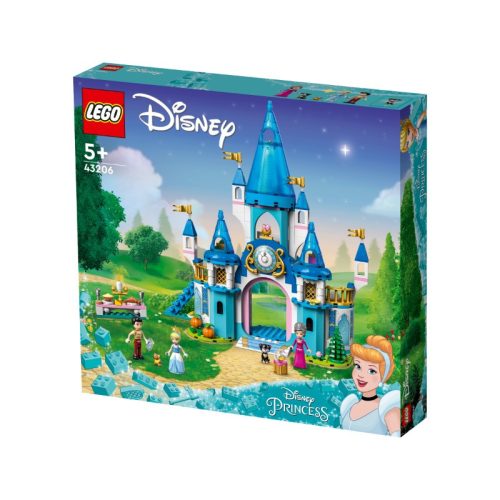 LEGO® - 43206 - Disney™ Princess Hamupipőke és Szőke herceg kastélya   