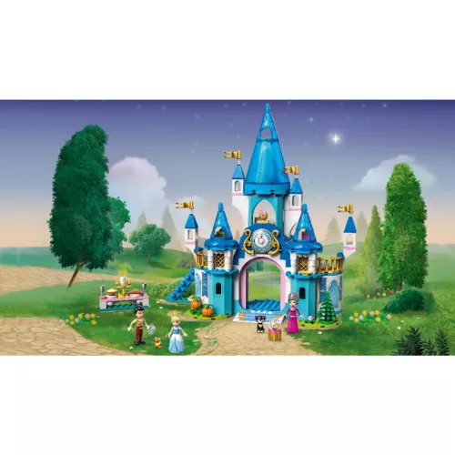 LEGO 43206 Disney Princess Hamupipőke és Szőke herceg kastélya