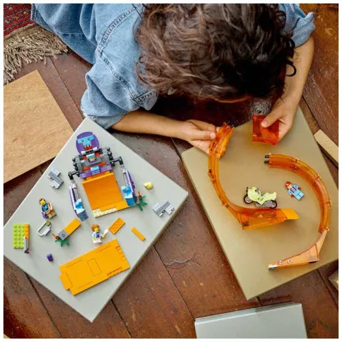 LEGO 60338 City Stuntz Csimpánzos zúzós kaszkadőr hurok