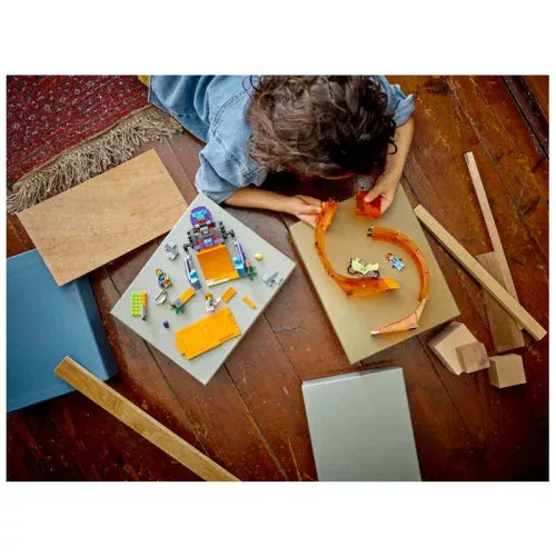 LEGO 60338 City Stuntz Csimpánzos zúzós kaszkadőr hurok