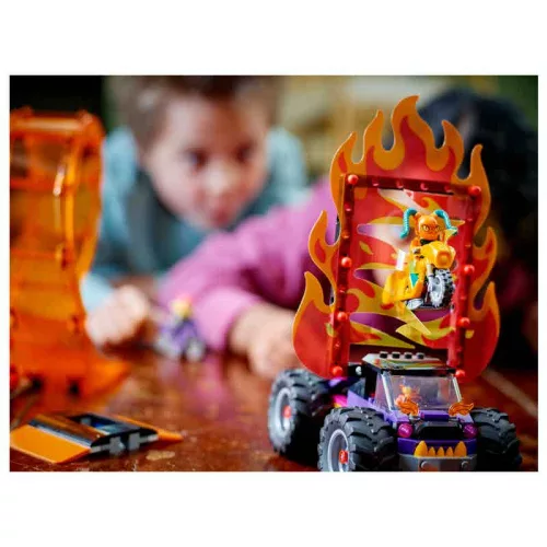 LEGO 60339 City Stuntz Kaszkadőr aréna dupla hurokkal
