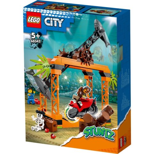 LEGO® - 60342 - City Stuntz Cápatámadás kaszkadőr kihívás    