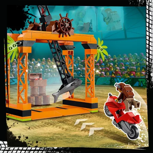 LEGO 60342 City Stuntz Cápatámadás kaszkadőr kihívás