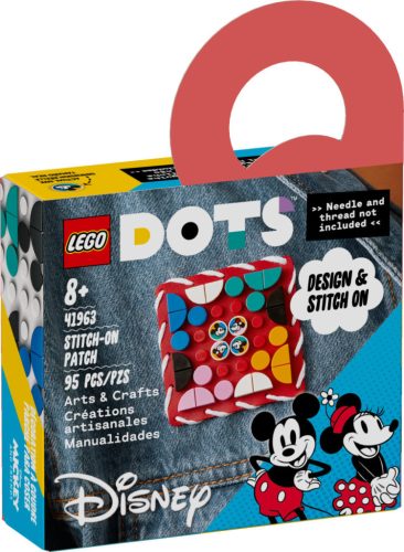 LEGO® - 41963 - DOTS™ Mickey egér és Minnie egér felvarró   