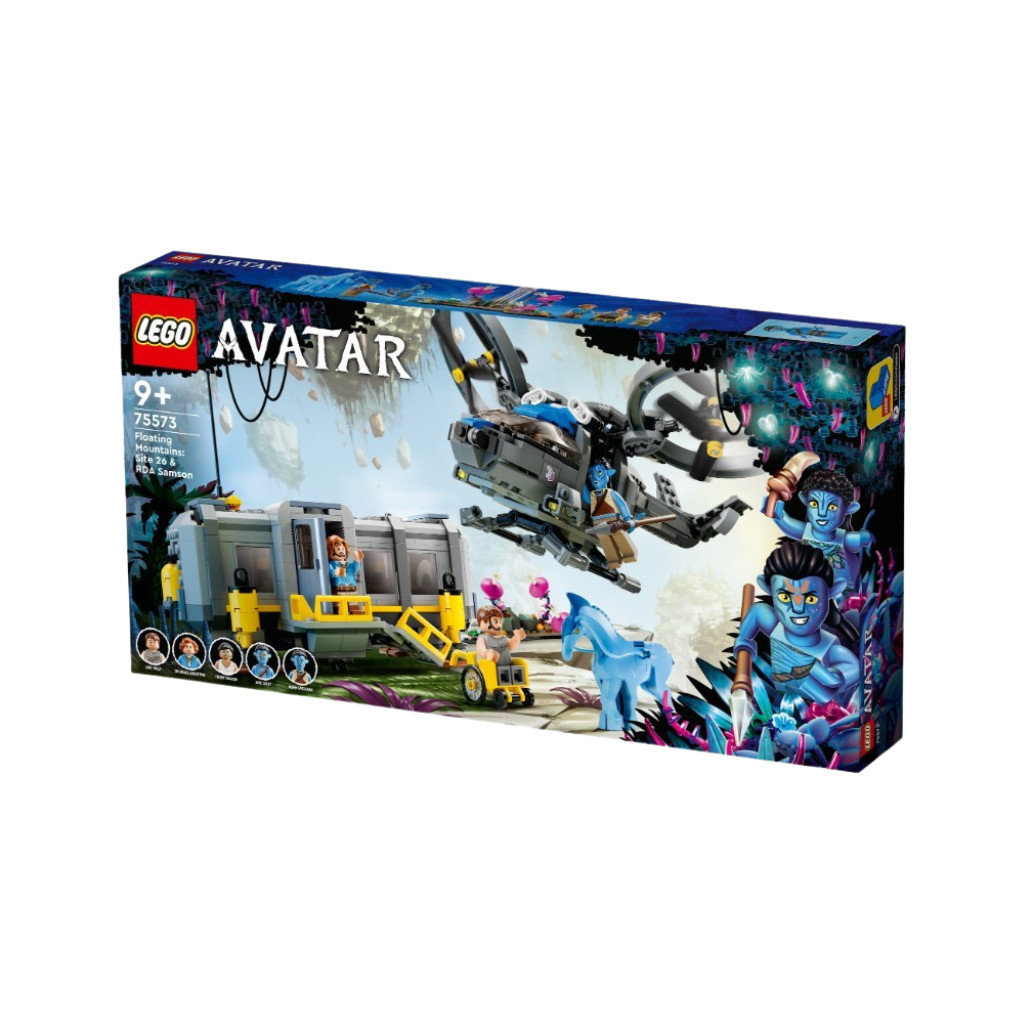 LEGO 75573 Avatar Lebegő sziklák: helyszín és RDA Samson – fő nézet