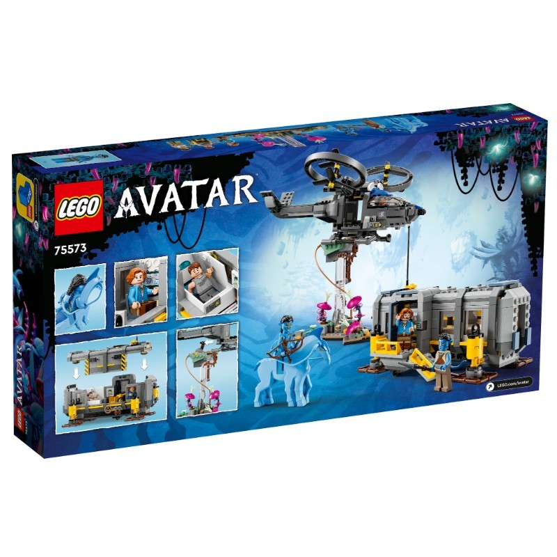 LEGO 75573 Avatar Lebegő sziklák: helyszín és RDA Samson – alternatív kép 1