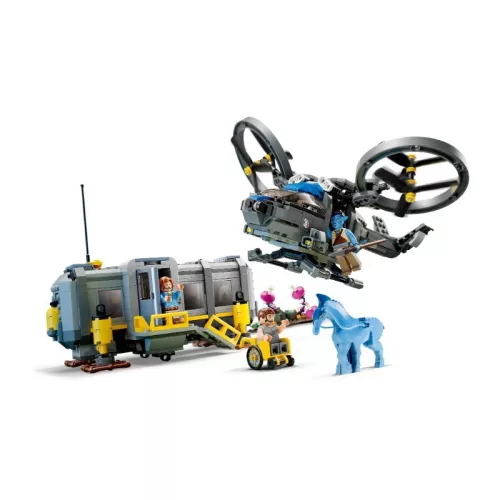 LEGO 75573 Avatar Lebegő sziklák: helyszín és RDA Samson