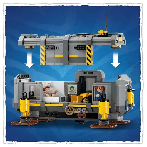 LEGO 75573 Avatar Lebegő sziklák: helyszín és RDA Samson
