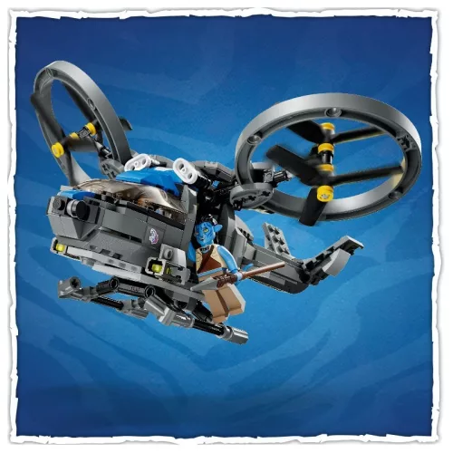 LEGO 75573 Avatar Lebegő sziklák: helyszín és RDA Samson