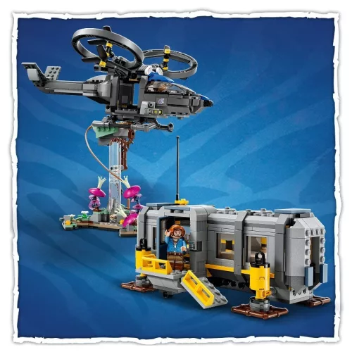 LEGO 75573 Avatar Lebegő sziklák: helyszín és RDA Samson