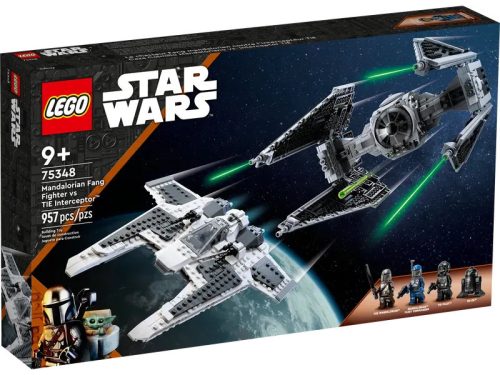 LEGO® - 75348 - Star Wars™ Mandalóri Fang vadászgép vs. TIE elfogóvadász  