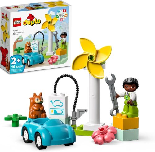 LEGO® - 10985 - DUPLO® Town Szélturbina és elektromos autó   