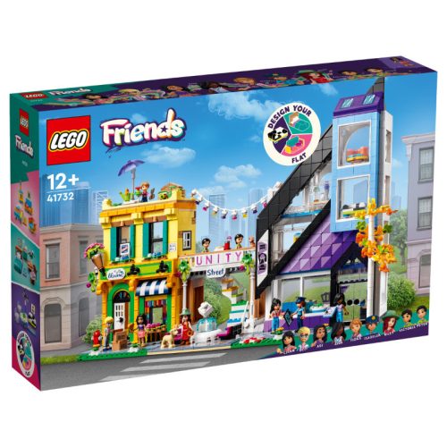 LEGO® - 41732 - Friends Belvárosi design és virágboltok    