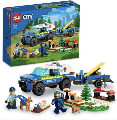 LEGO® - 60369 - City Rendőrségi kutyakiképző központ    