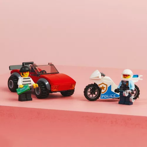 LEGO 60392 City Rendőrségi motoros autós üldözés