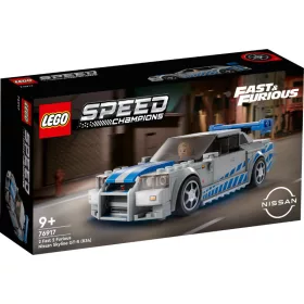   LEGO 76917 Speed Champions 2 Fast 2 Furious Nissan Skyline GT-R (R34)