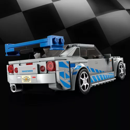 LEGO 76917 Speed Champions 2 Fast 2 Furious Nissan Skyline GT-R (R34)