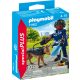 PLAYMOBIL® -  71162 - Rendőr nyomozó kutyával     