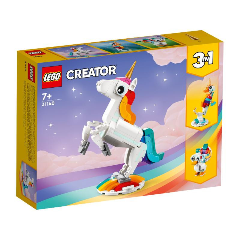 LEGO 31140 Creator Varázslatos egyszarvú – fő nézet