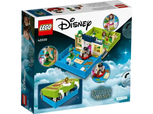 LEGO 43220 Disney Classic Pán Péter és Wendy mesebeli kalandja, 3–5 év, Többszínű