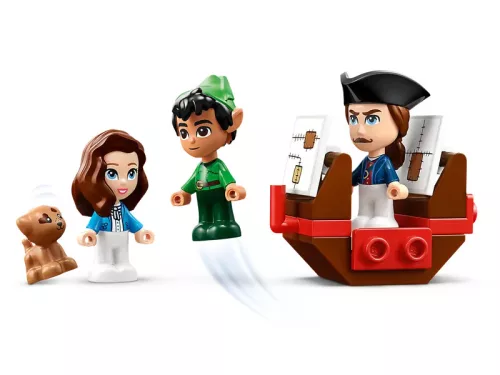 LEGO 43220 Disney Classic Pán Péter és Wendy mesebeli kalandja, 3–5 év, Többszínű