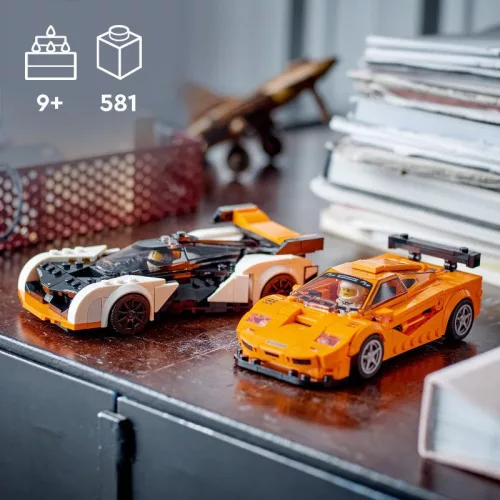 LEGO 76918 Speed Champions McLaren Solus GT & McLaren F1 LM