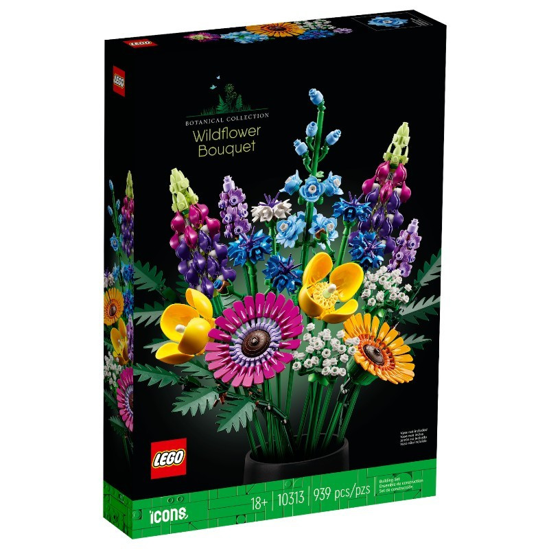 LEGO 10313 Icons Vadvirág csokor – fő nézet